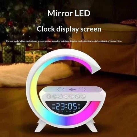 Image of Digital Led Wireless Charger Speaker