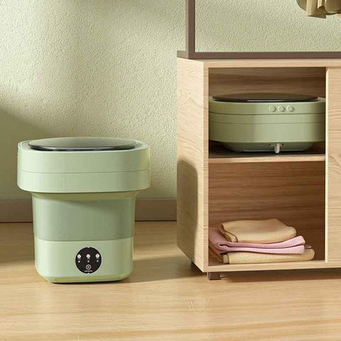 Image of Foldable Mini Laundry Machine