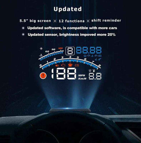 Image of Head Display Speedometer