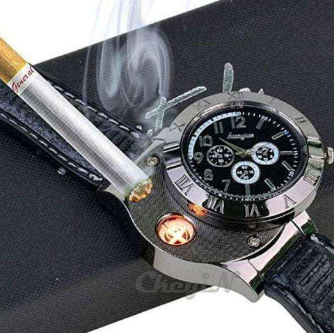 Image of Military USB Lighter Watch Men's