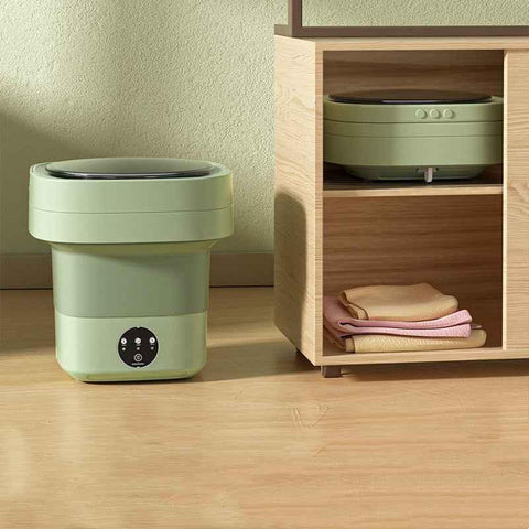 Image of Foldable Mini Laundry Machine