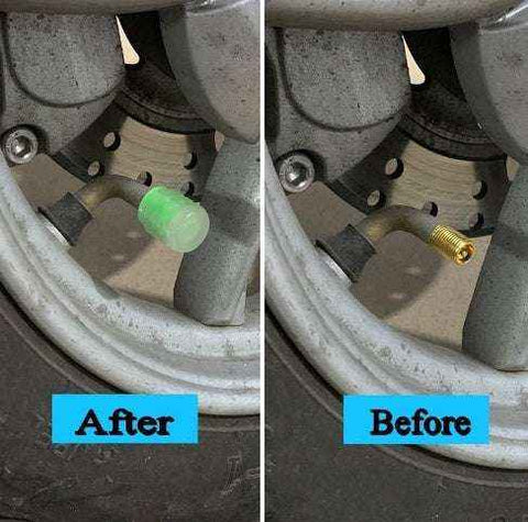 Image of Car Luminous Tire Valve Cap