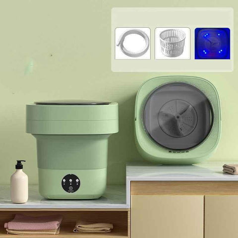Image of Foldable Mini Laundry Machine