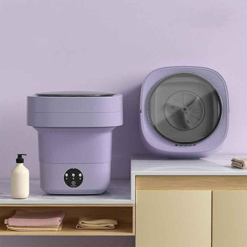 Image of Foldable Mini Laundry Machine