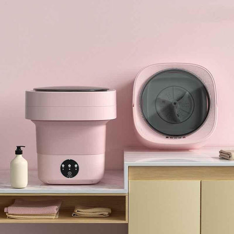 Image of Foldable Mini Laundry Machine