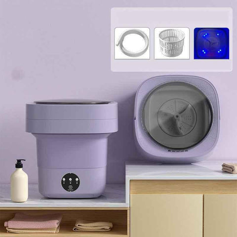 Image of Foldable Mini Laundry Machine