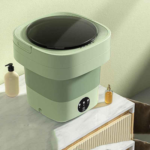 Image of Foldable Mini Laundry Machine