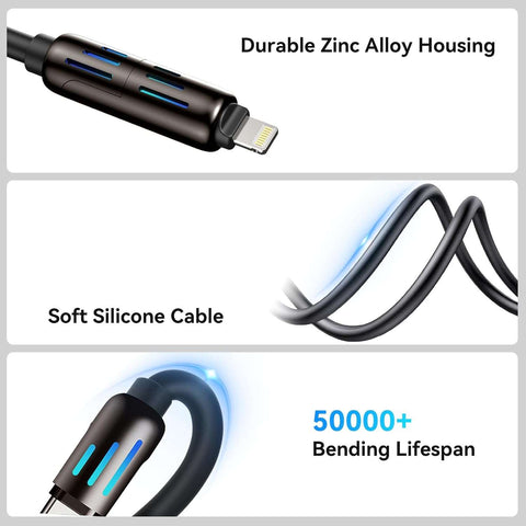 Image of 4 - in - 1 Multi USB Charging Cable - Zambeel