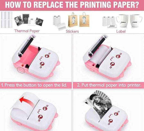 Image of Portable Mini Pocket Printer