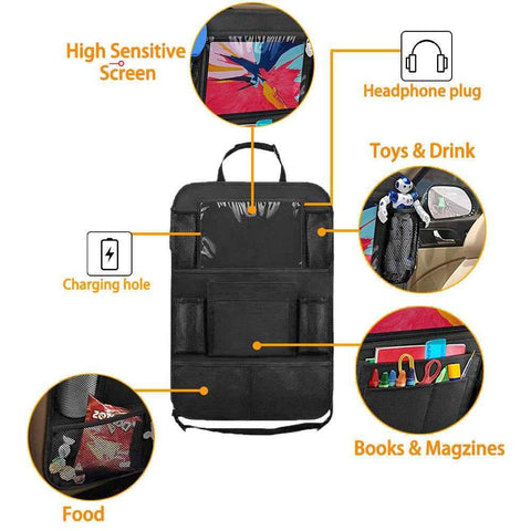Image of Car Seat Back Storage Bag