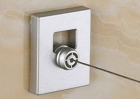 Image of Telescopic Clothesline Clothes Drying Rope