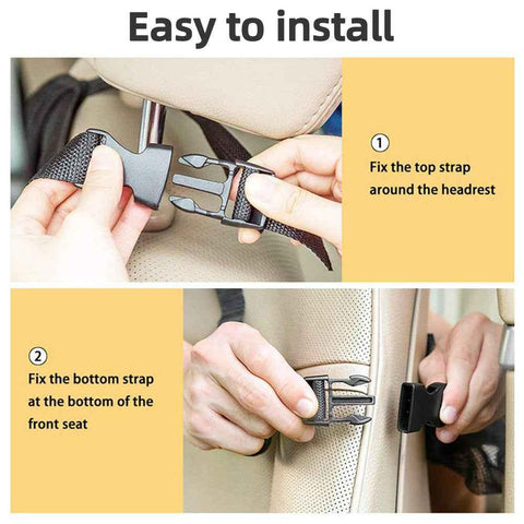 Image of Car Seat Back Storage Bag