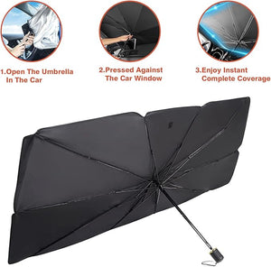 My Zambeel Foldable Car Windshield Sun Umbrella Heat Protection Shield