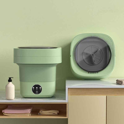 Image of Foldable Mini Laundry Machine