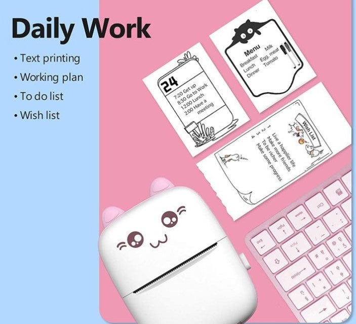 Portable Mini Pocket Printer