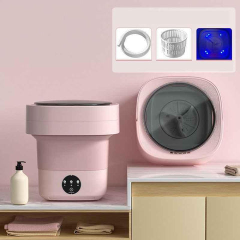 Image of Foldable Mini Laundry Machine