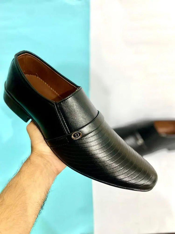 Men's Rexine Format Dress Shoes.