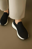 Men's Black Skechers.