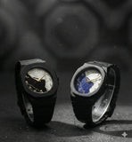 Black Aura Watch Elegant Design.