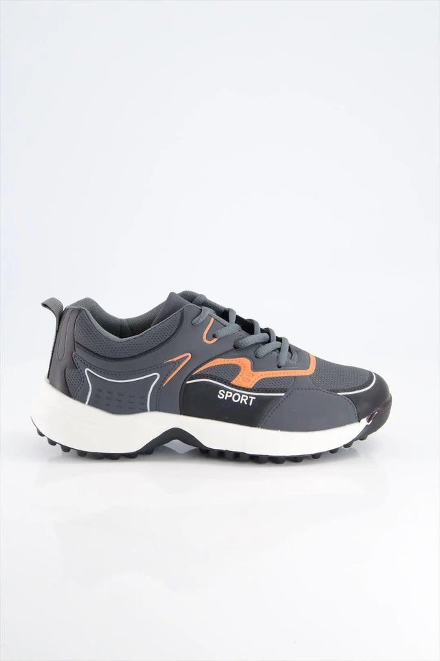 Black Camel Sports Gripper Shoes-Dl884, Gray.