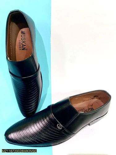 Men's Rexine Format Dress Shoes.